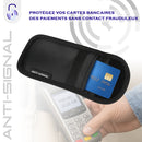 Pochette de protection FARADAY pour carte bancaire