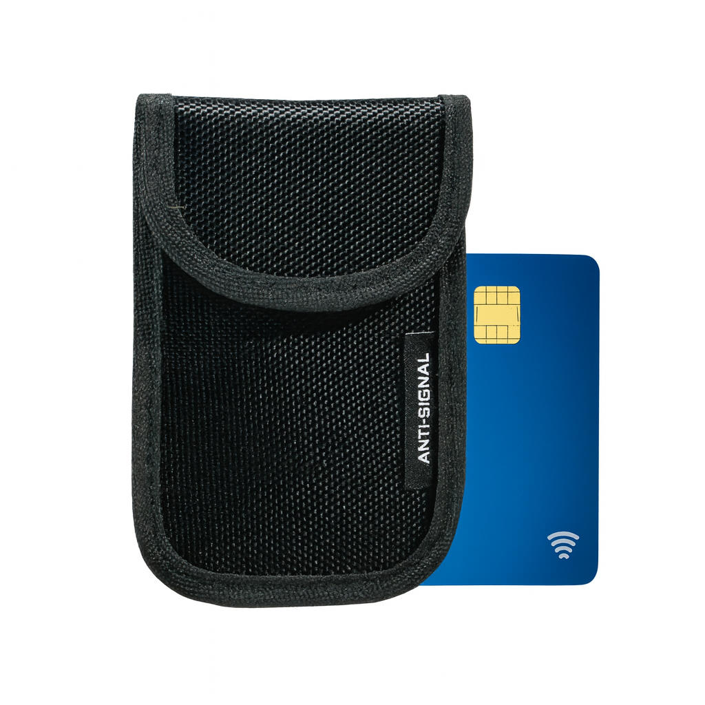 Pochette de protection FARADAY pour carte bancaire