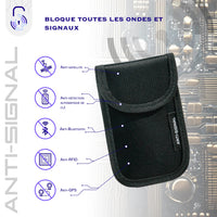 Pochette de protection FARADAY pour clés de voiture