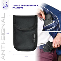 Pochette de protection FARADAY pour clés de voiture